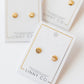 Screwback Stud Earrings - Marina Shell