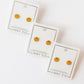 Screwback Stud Earrings - Knox Pumpkin