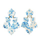 Michelle - Blue China - Earrings