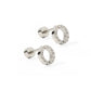 Screwback Stud - Lainey - Silver