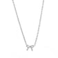 Necklace - Sadie Bow Silver