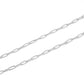 Necklace - Palmer Paperclip Silver