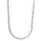 Necklace - Palmer Paperclip Silver