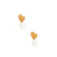 Screwback Stud Earrings - Heidi Pearl Heart