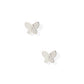 Screwback Stud - Billie Butterfly - Silver