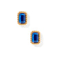 Screwback Stud Earrings - Madison Sapphire