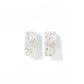 Caroline - Silver Glitter - Earrings
