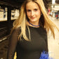 Necklace - Tailyn Rope Cobalt Blue
