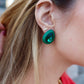 Screwback Stud Earrings - Poppy