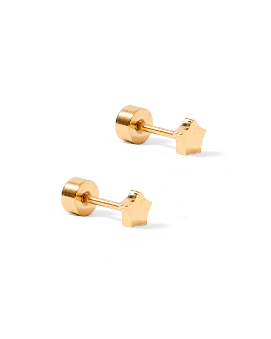 Screwback Stud Earrings - Stella