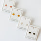Screwback Stud Earrings - Knox Pumpkin