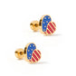 Screwback Stud Earrings - Ellis American Heart