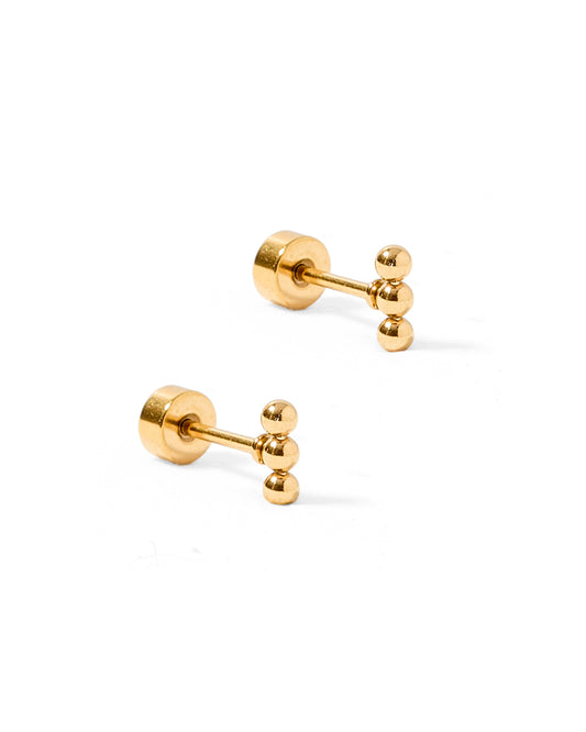 Screwback Stud - Tallulah - Gold