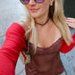 Necklace - Tailyn Rope Dark Brown