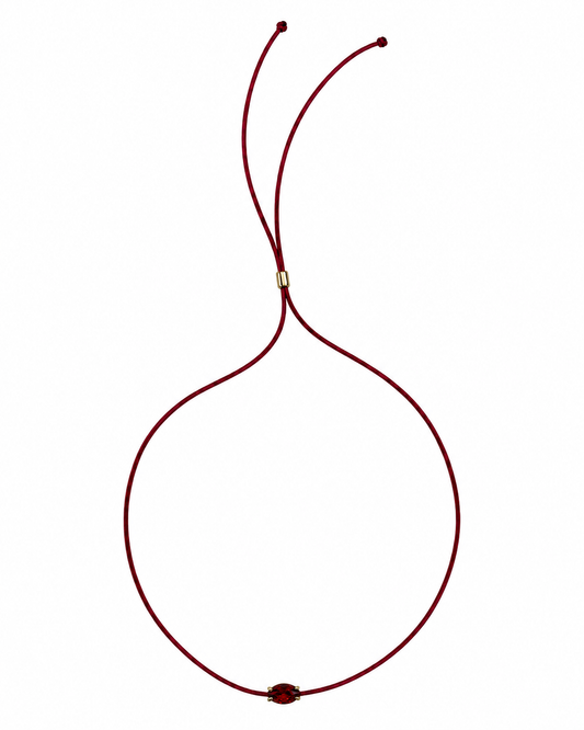 Necklace - Frankie Red