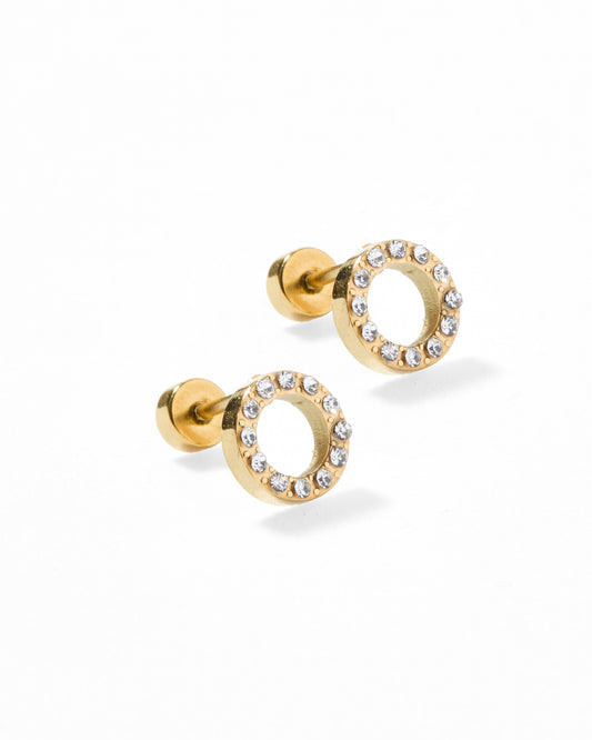 Screwback Stud - Lainey - Gold