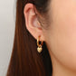 Huggie Charm Earrings - Dakota