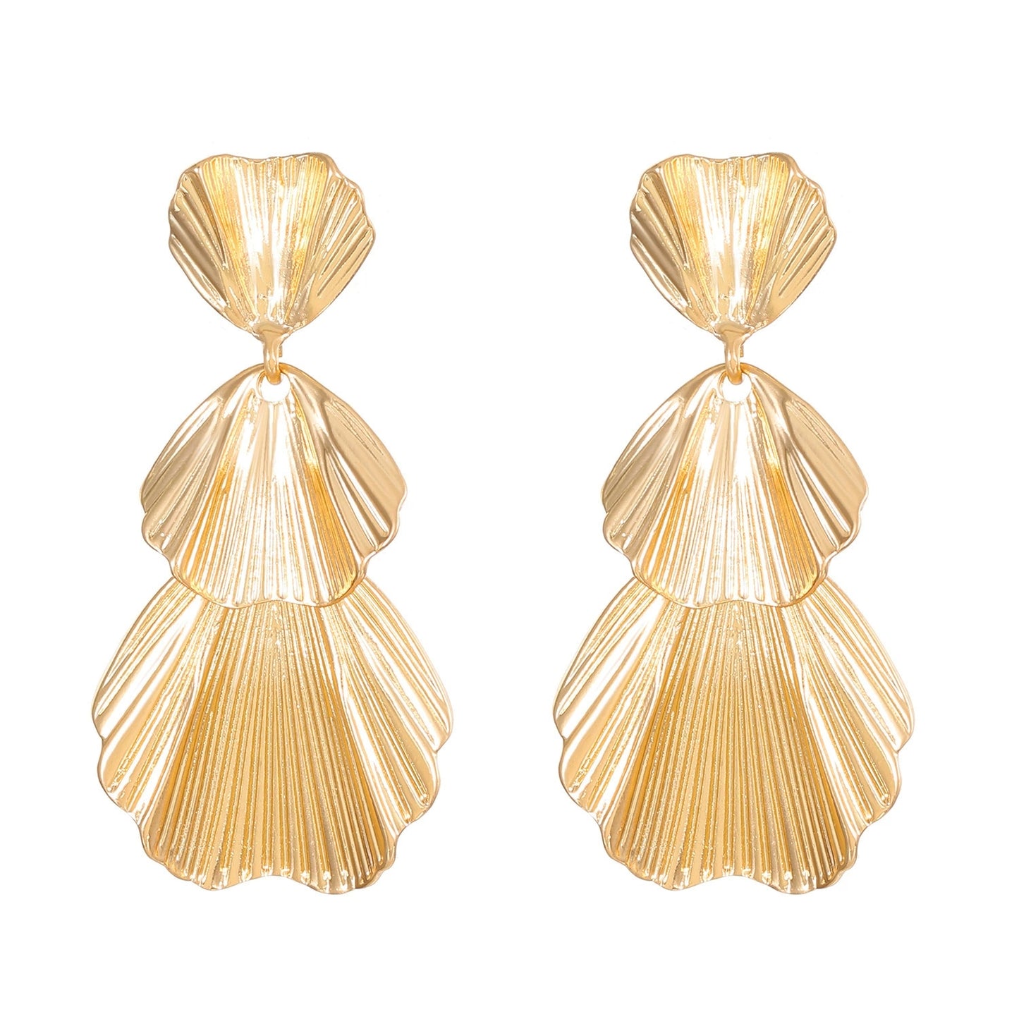 Wynn Statement Earrings Gold