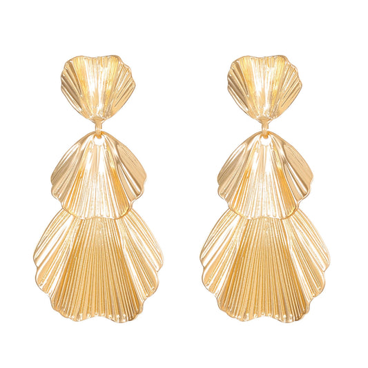 Wynn Statement Earrings Gold