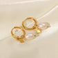 Huggie Charm Earrings - Cora Pearl