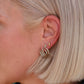 Screwback Stud Earrings - Emma Gold