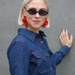 Eden Statement Earrings - Red