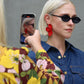 Eden Statement Earrings - Red