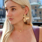 Anya Flower Statement Earrings