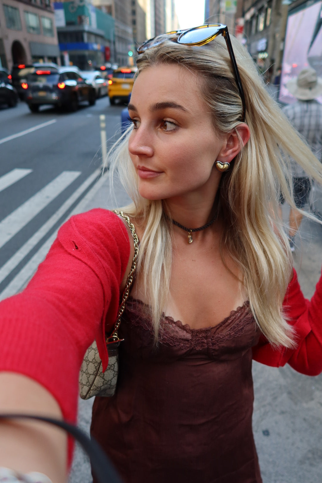 Kaia Heart Statement Earring