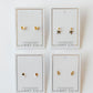 Screwback Stud Earrings - Millie Bow