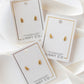 Screwback Stud Earrings - Sylvie