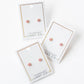 Screwback Stud Earrings - Alli Pink