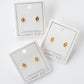 Screwback Stud Earrings - Football