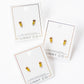 Screwback Stud Earrings - Pencil