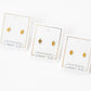Screwback Stud Earrings - Football