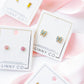 Screwback Stud Earrings - Finley Bow