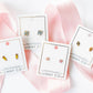 Screwback Stud Earrings - Finley Bow