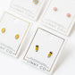 Screwback Stud Earrings - Pencil