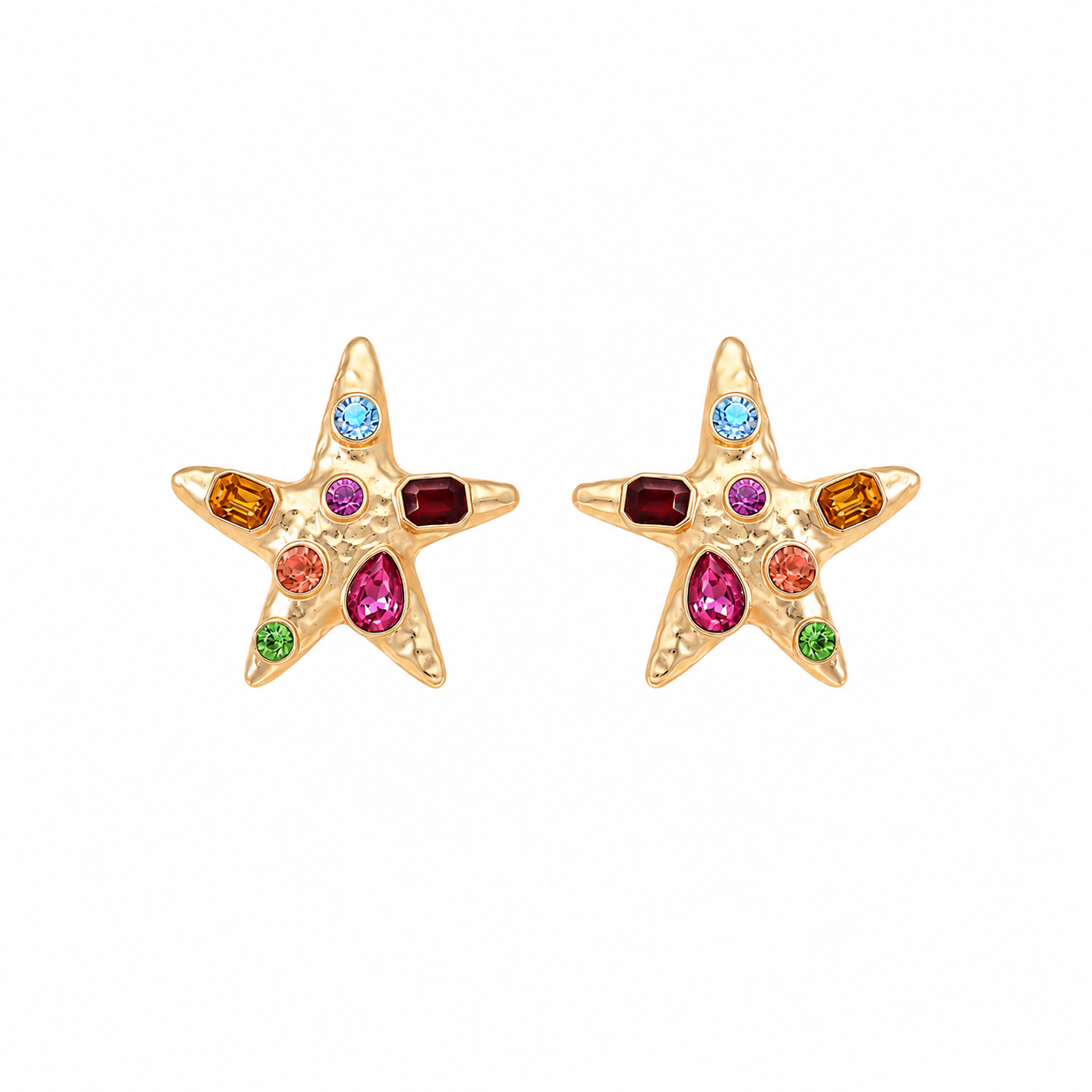 Karis Starfish Statement Earrings