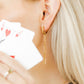 Huggie Charm Earrings - Palmer Paperclip