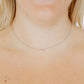 Necklace - Sadie Bow Silver