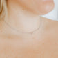 Necklace - Sadie Bow Silver