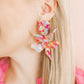 Flora - Pink Sprinkles - Earrings