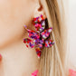 Flora - Pink Multi - Earrings