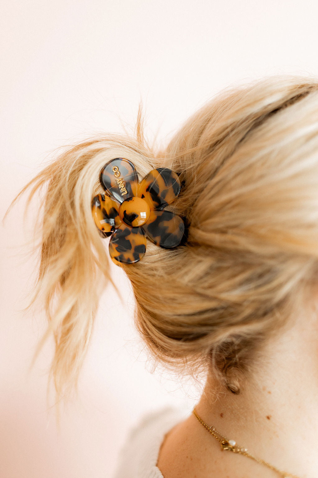 Hair Clip - Gigi - Brown Tortoise