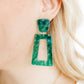 Kennedy - Forest Green - Earrings