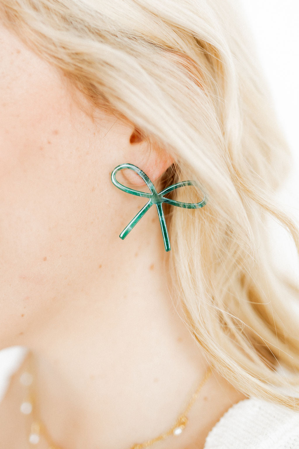 Lola - Forest Green - Earrings