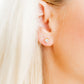 Screwback Stud - Juliet - Clear - 5mm