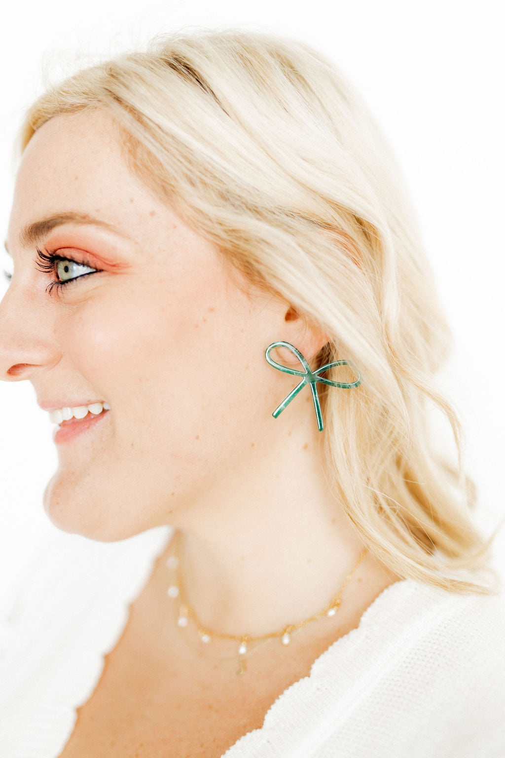 Lola - Forest Green - Earrings