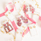 Kennedy - Pink Birthday Confetti - Earrings